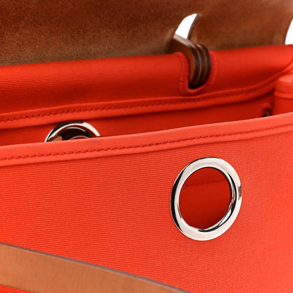 Hermes Toile Vache Hunter Herbag Zip 31 PM Orange Natural Orange Natural 11 of 21