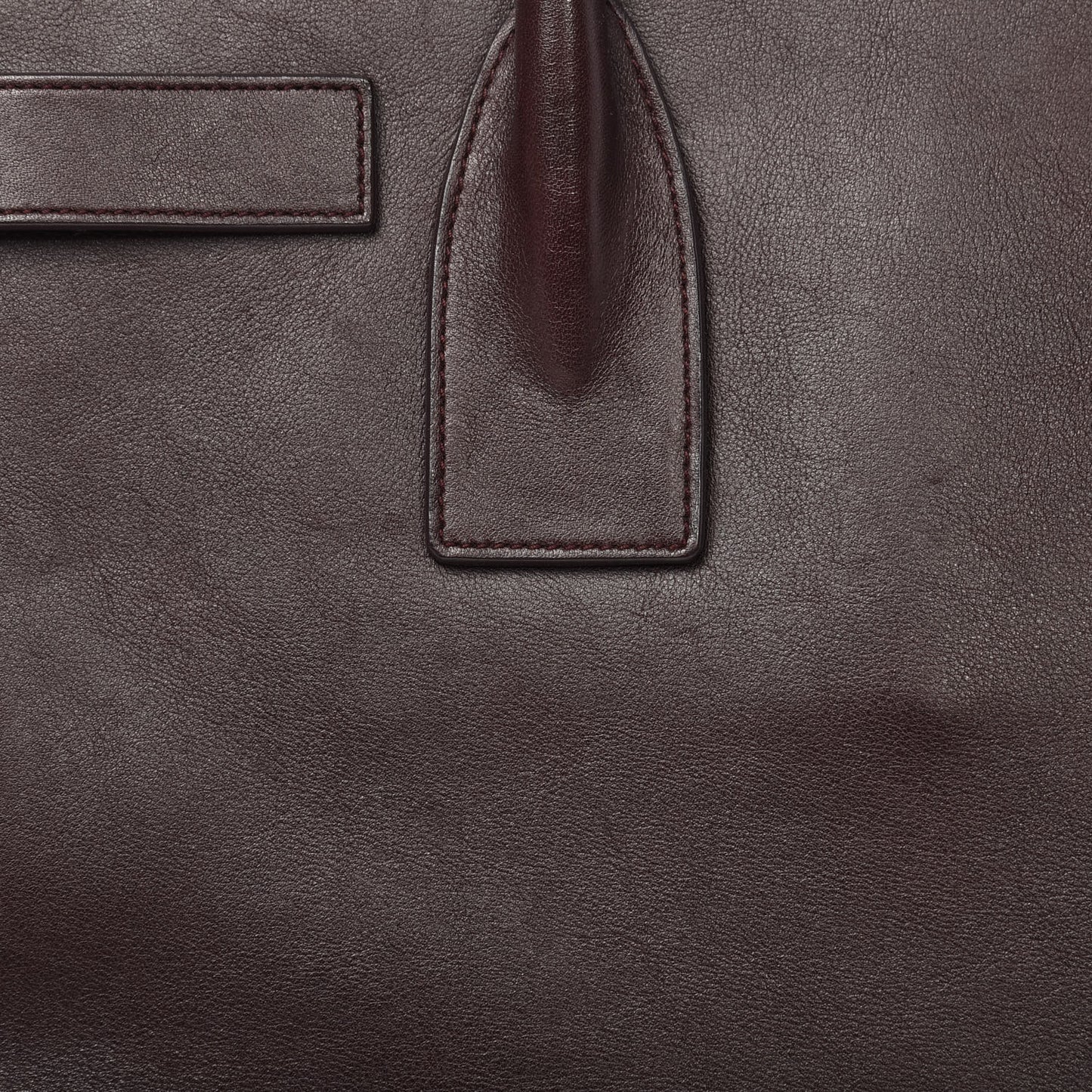 Calfskin Small Sac De Jour Bordeaux