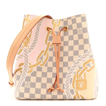 Louis Vuitton Damier Azur Nautical Neonoe MM 1 of 13
