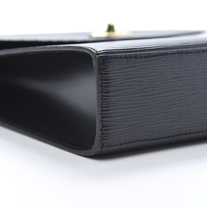 Louis Vuitton Epi Malesherbes Black 8 of 14