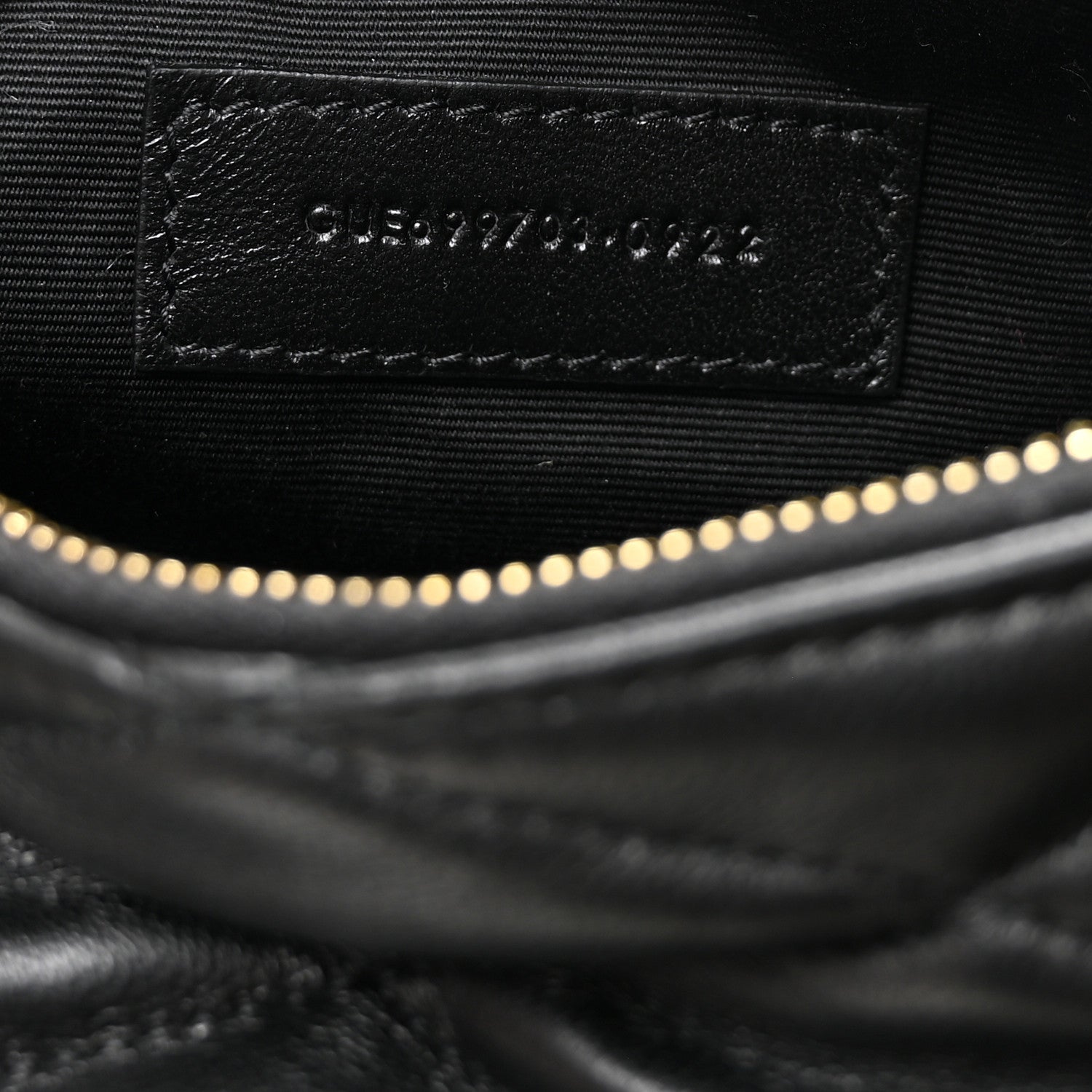 Saint Laurent Lambskin Monogram Mini Sade Tube Bag Black 7 of 10