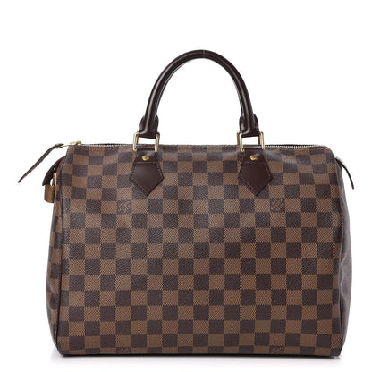 Louis Vuitton Damier Ebene Speedy 30 1 of 7