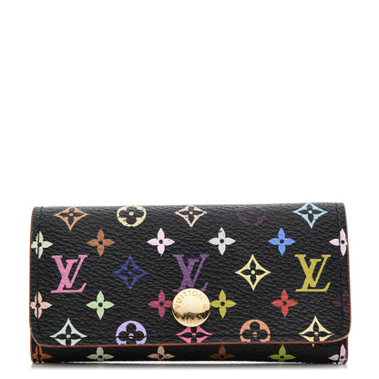 Louis Vuitton Monogram Multicolor Multicles 4 Key Holder Black Grenade 1 of 9