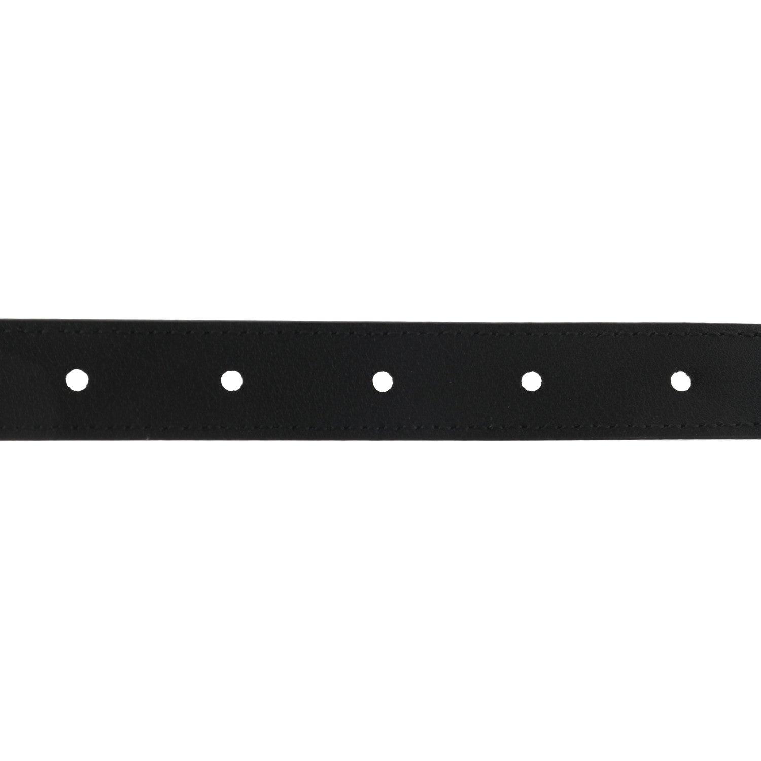 Gucci Calfskin Double G 20mm Belt 80 32 Black 4 of 5