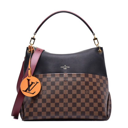 Louis Vuitton Damier Ebene Calfskin Maida Black 1 of 11