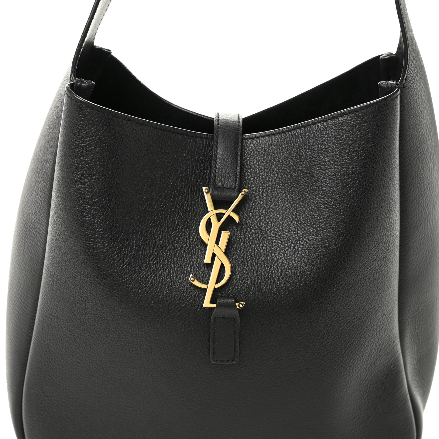 Smooth Calfskin Small Le 5 A 7 Soft Hobo Black