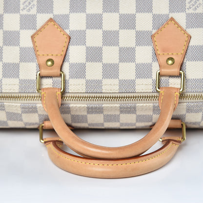 Louis Vuitton Damier Azur Speedy 30 13 of 16