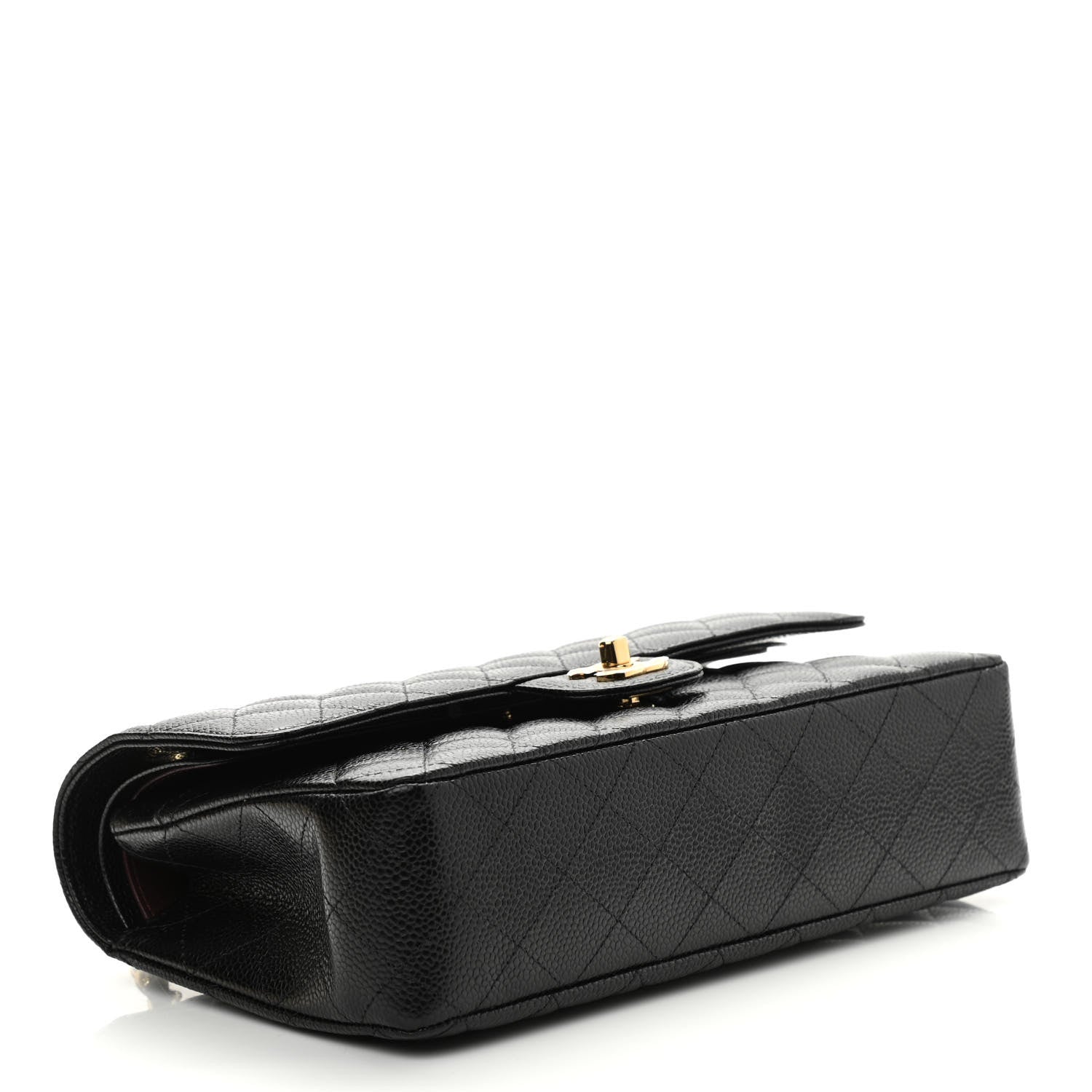 Chanel Caviar Quilted Medium Double Flap Black 4 of 9