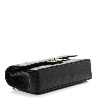 Chanel Caviar Quilted Medium Double Flap Black 4 of 9