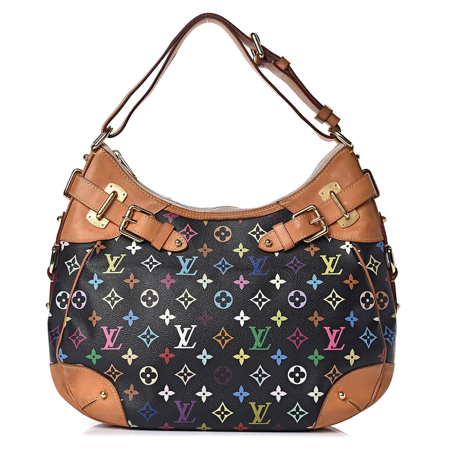 Louis Vuitton Monogram Multicolor Greta Black 1 of 16