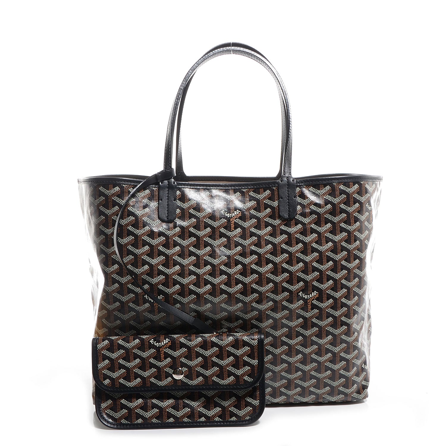 Goyard Goyardine Saint Louis PM Black 9 of 9