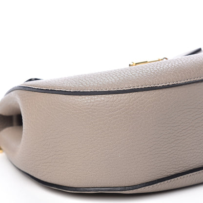 Chloe Grained Lambskin Drew Shoulder Bag Motty Grey 8 of 10