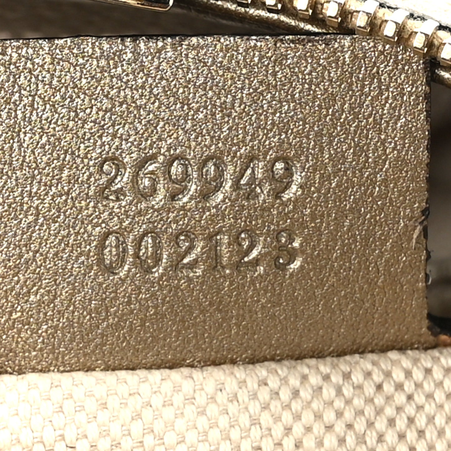 Monogram Medium Bella Hobo Gold