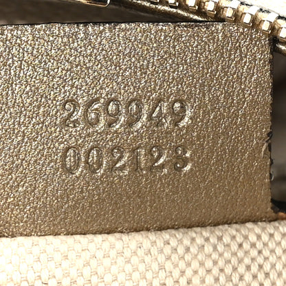 Gucci Monogram Medium Bella Hobo Gold 7 of 9