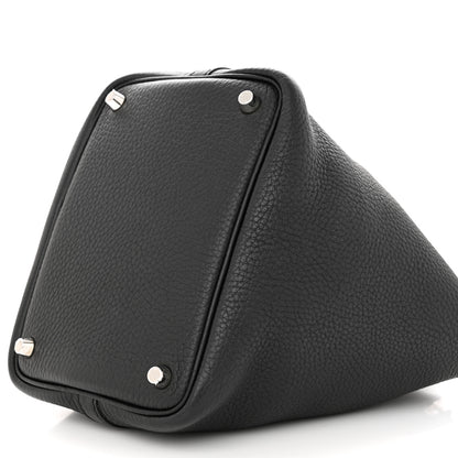 Hermes Taurillon Clemence Picotin Lock 18 PM Black 10 of 11