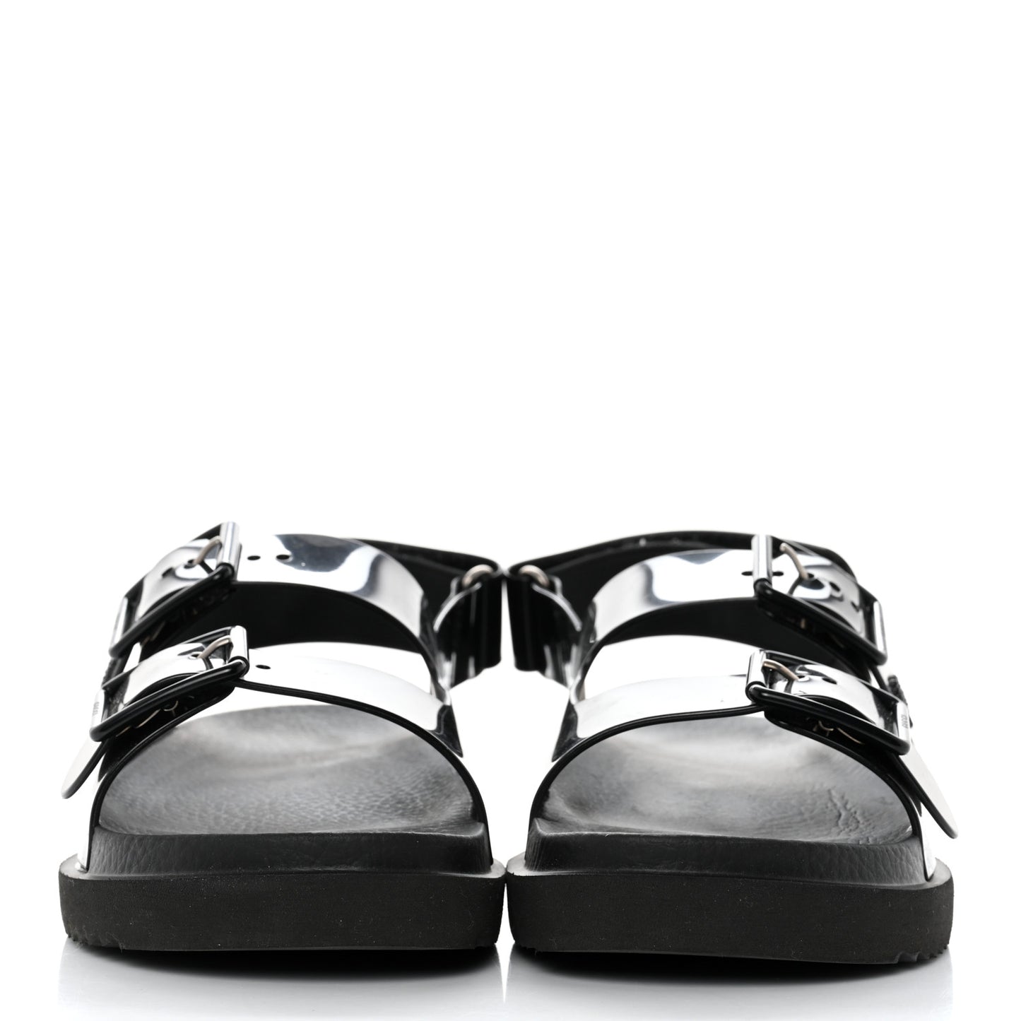 Rubber Mini Double G Womens Isla Dad Sandals 37 Black