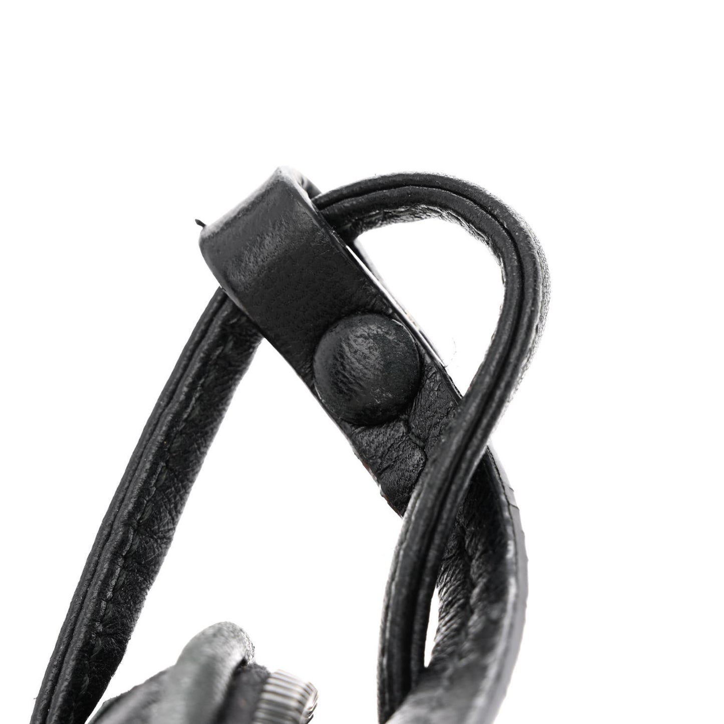 Nappa Intrecciato Nodini Bag Black