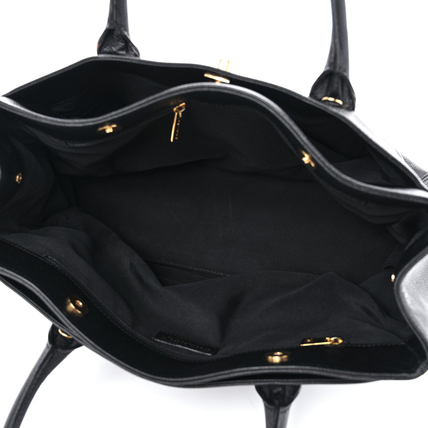 Chanel Caviar Cerf Executive Shopper Tote Black 5 of 13