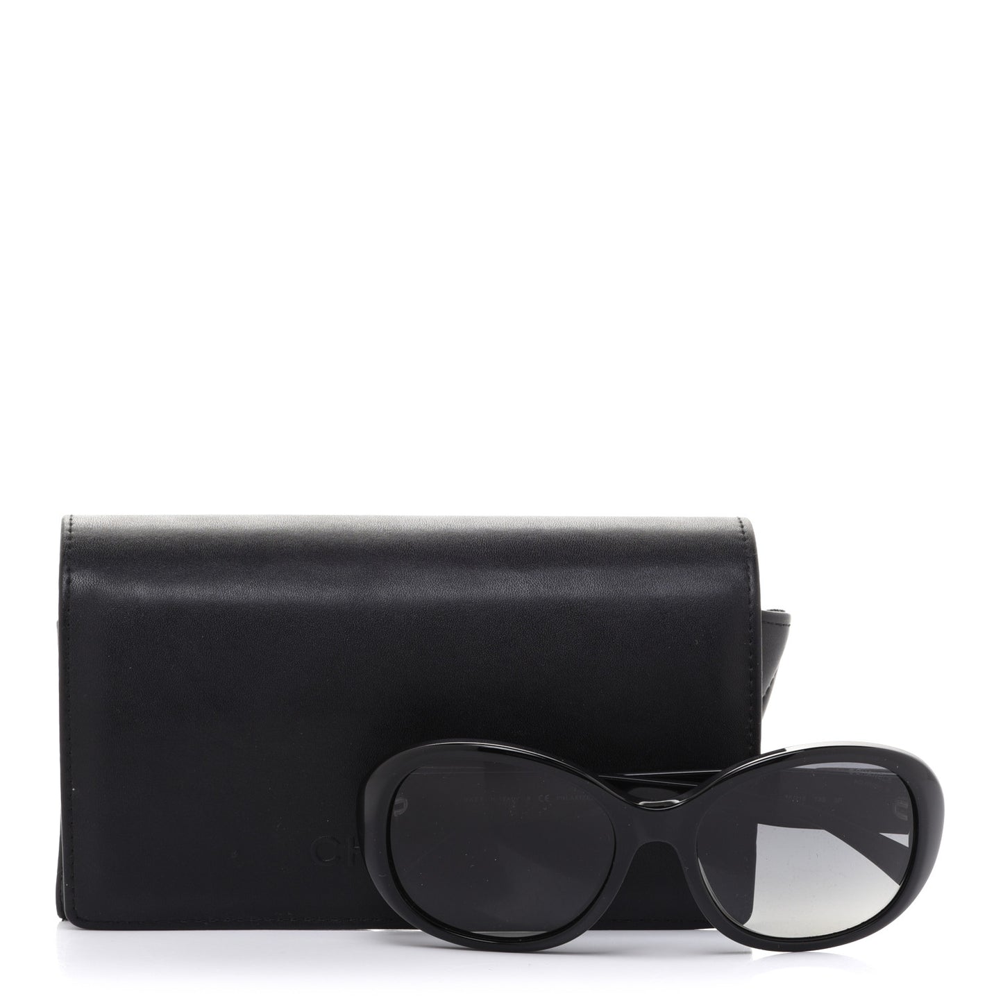 Acetate CC Turnlock Sunglasses 5235-Q Black Beige