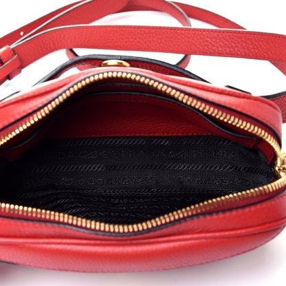 Prada Vitello Daino Belt Bag Rosso 6 of 10