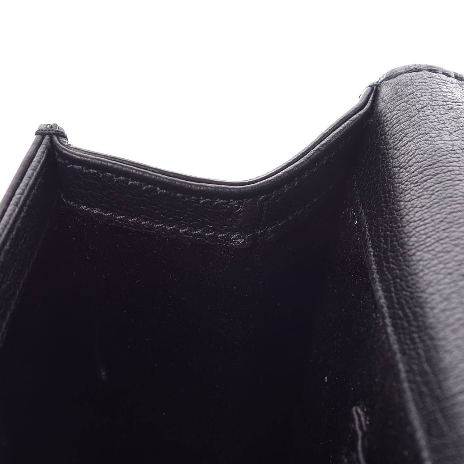 Saint Laurent Calfskin Monogram Large Belle De Jour Clutch Black 14 of 15