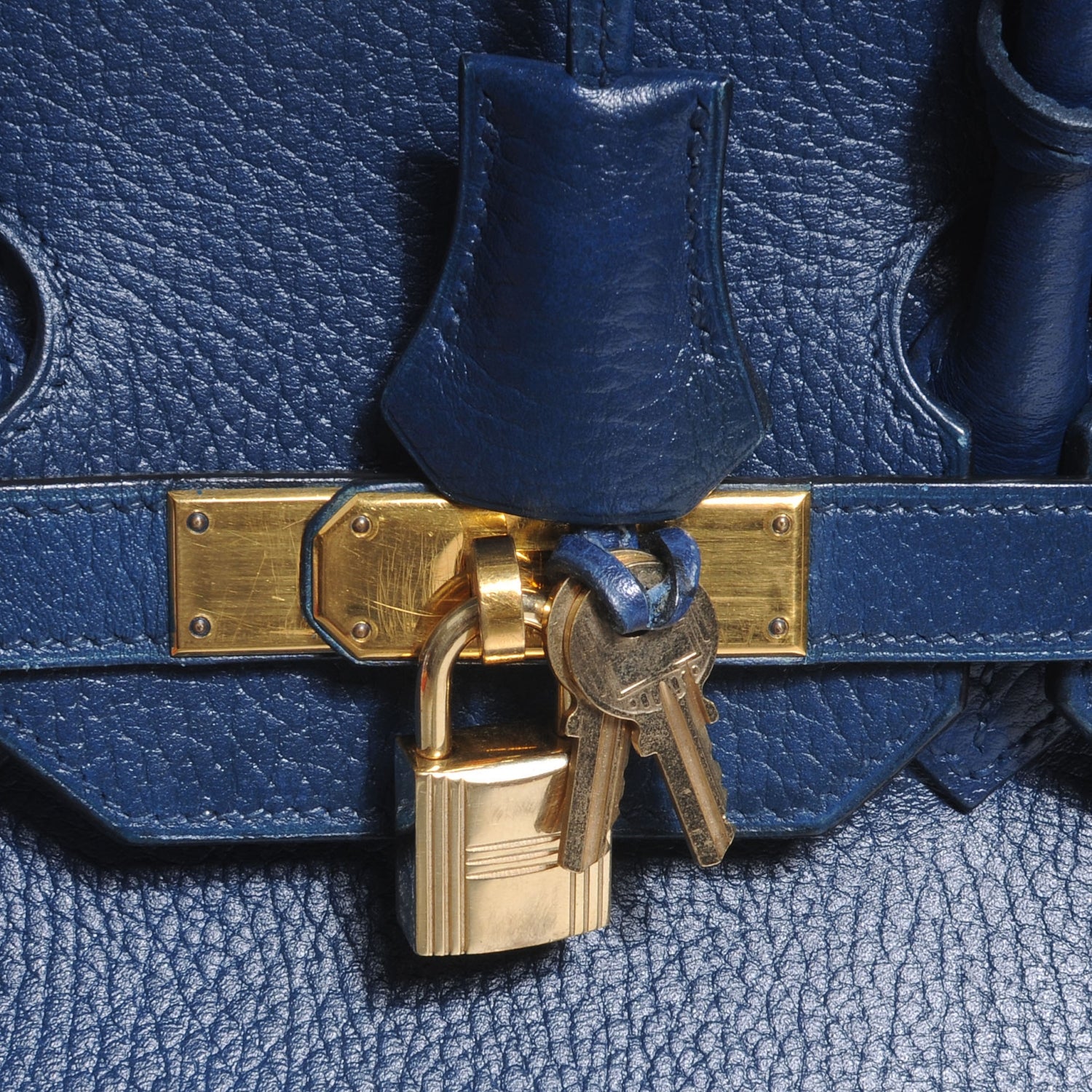 Hermes Ardennes Birkin 35 Brighton Bleu 9 of 9