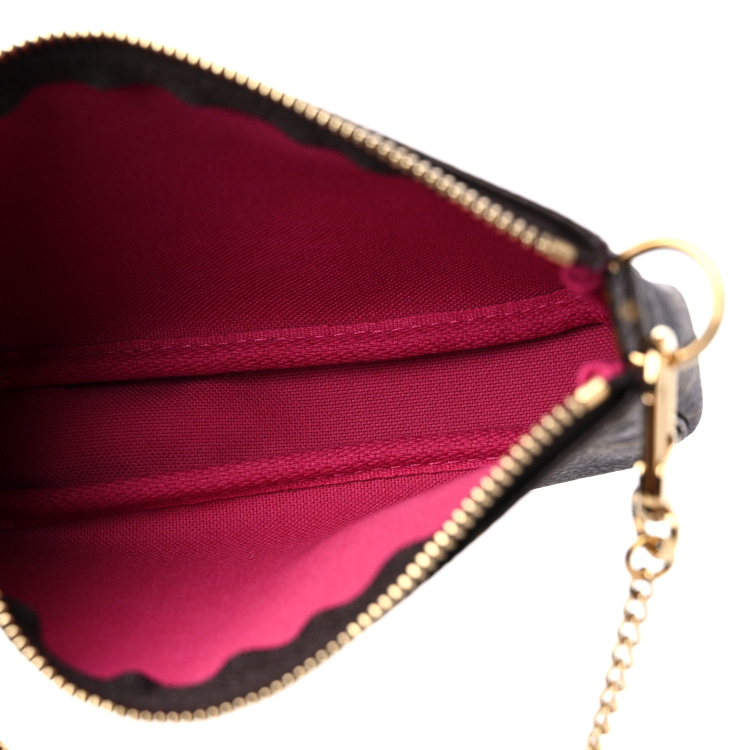 Louis Vuitton Monogram 2020 Christmas Animation Roller Coaster Mini Pochette Accessories Pivoine 5 of 9