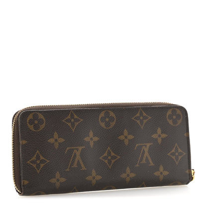 Louis Vuitton Monogram Clemence Wallet Rose Ballerine 3 of 9