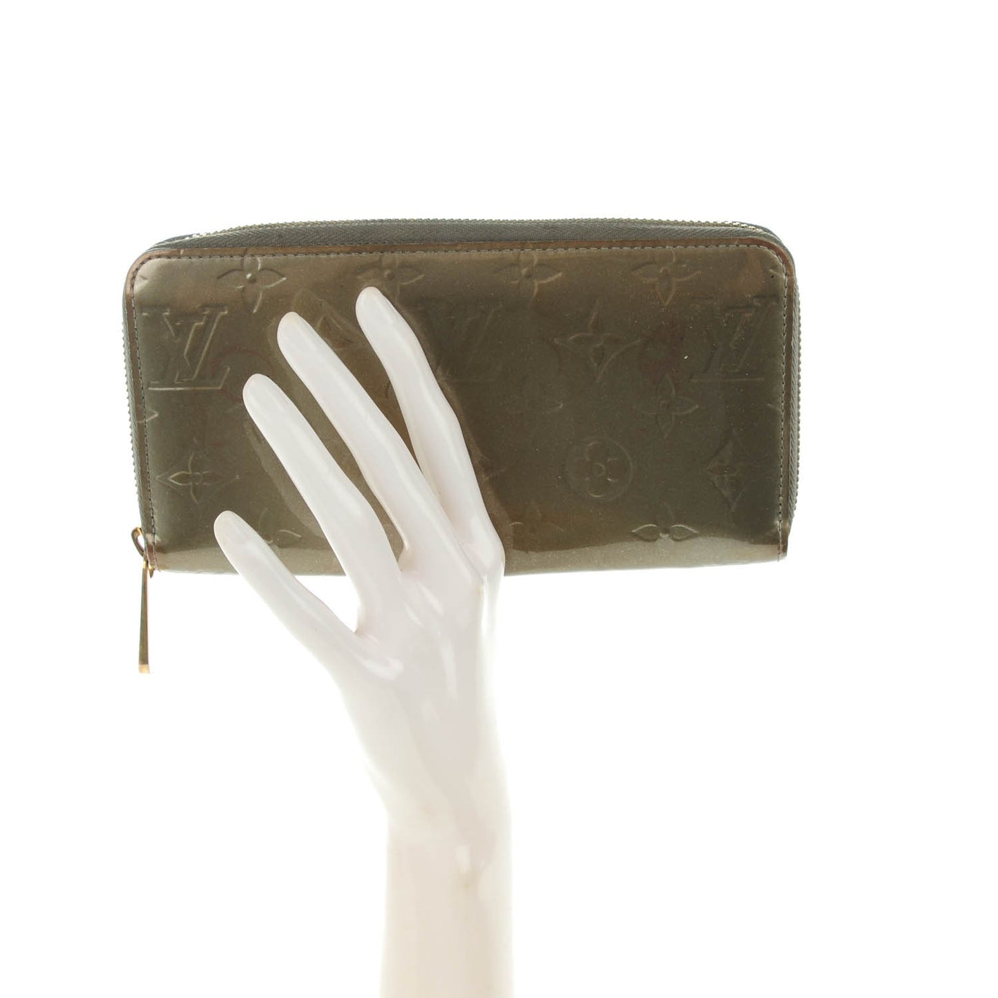 Vernis Zippy Wallet Gris Art Deco
