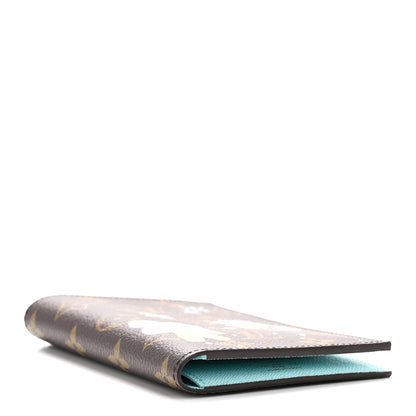 Louis Vuitton Monogram 2025 Christmas Animation Passport Cover Azur Frost 4 of 7