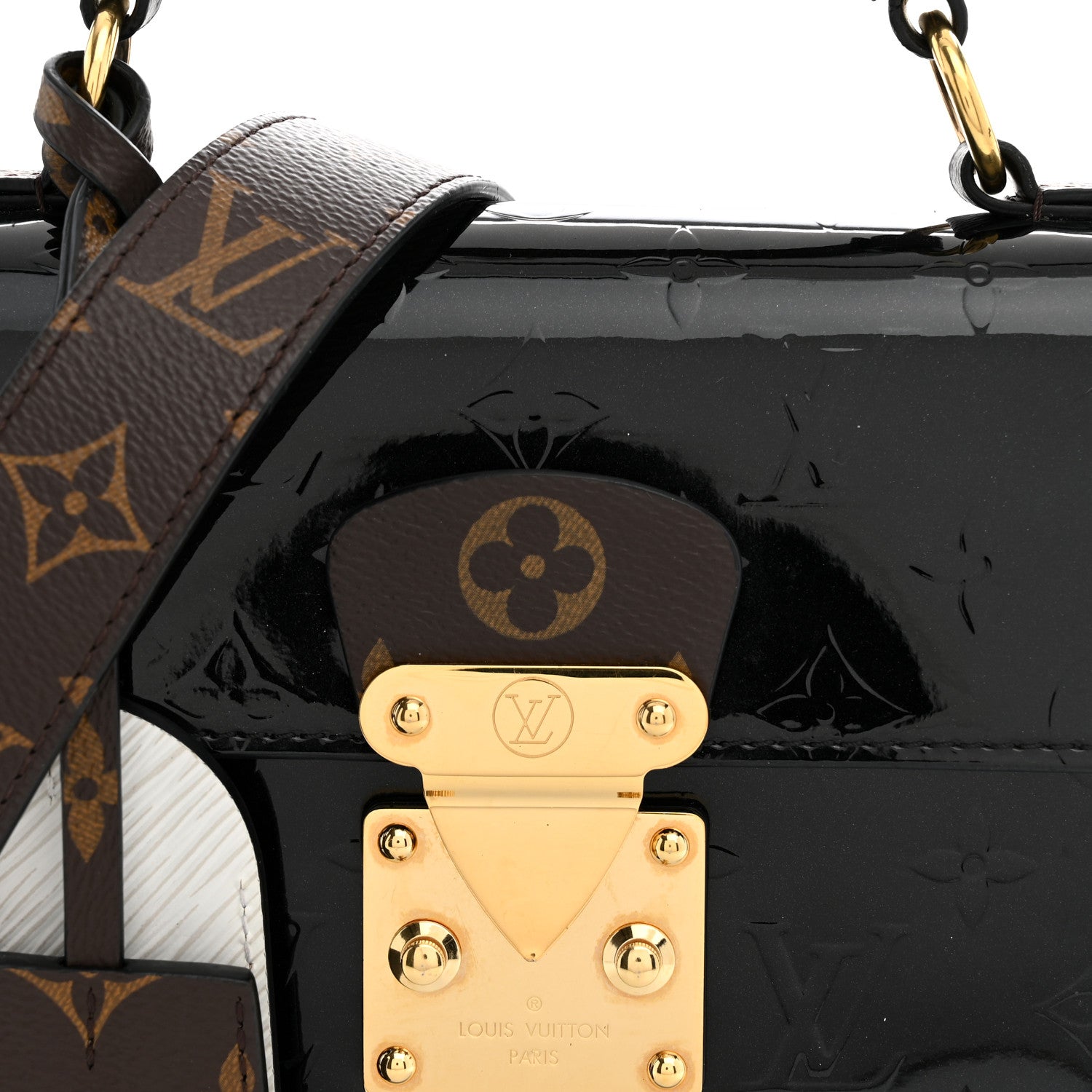 Louis Vuitton Vernis Epi Monogram Spring Street Black 6 of 12