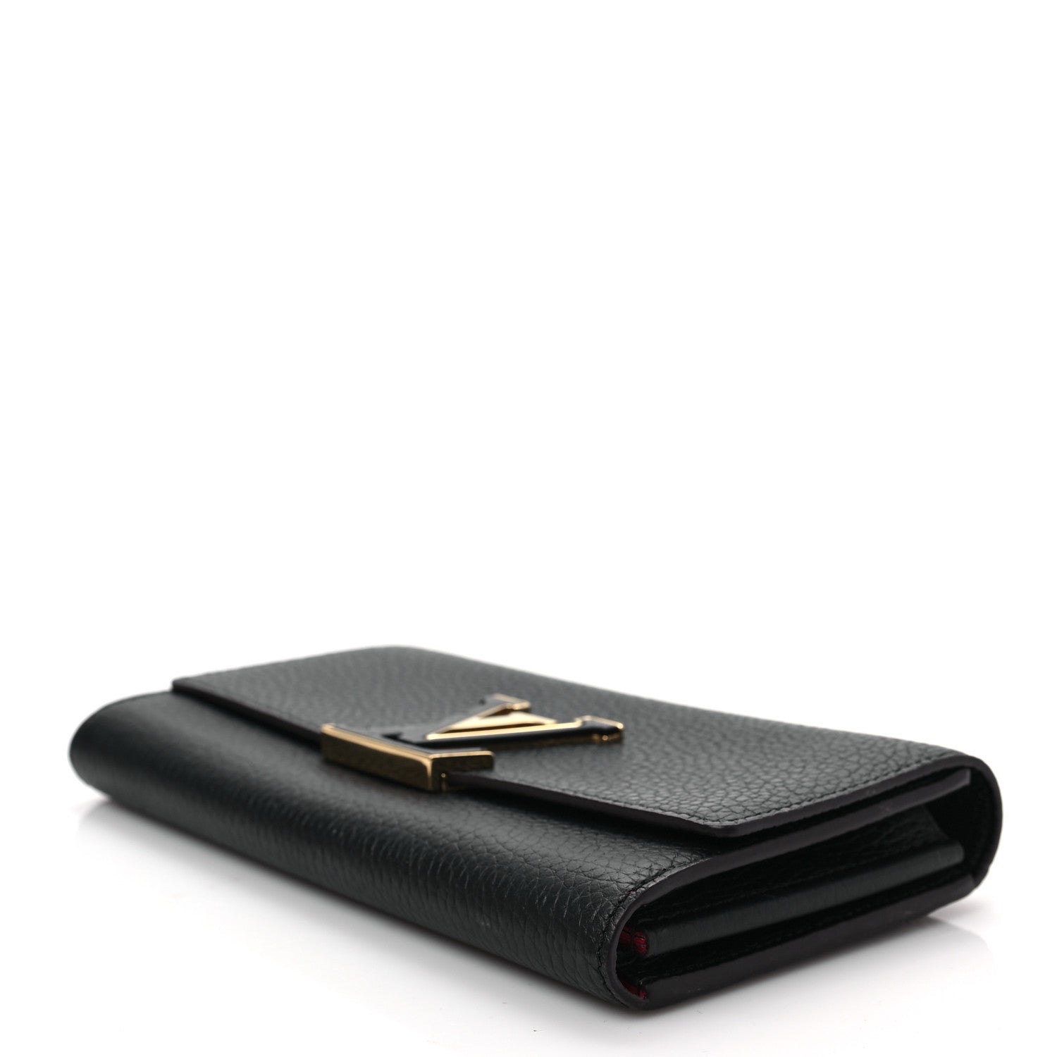 Louis Vuitton Taurillon Capucines Wallet Black 7 of 7