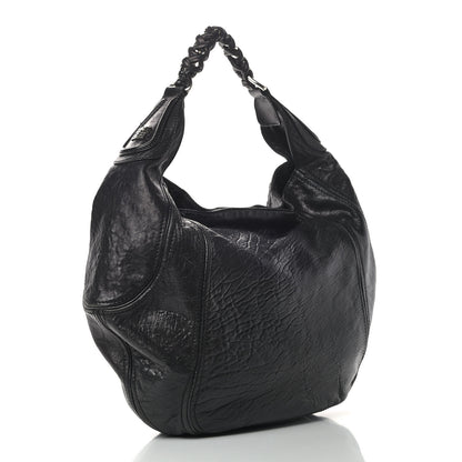 Givenchy Tumbled Sheepskin Eclipse Hobo Black 2 of 9