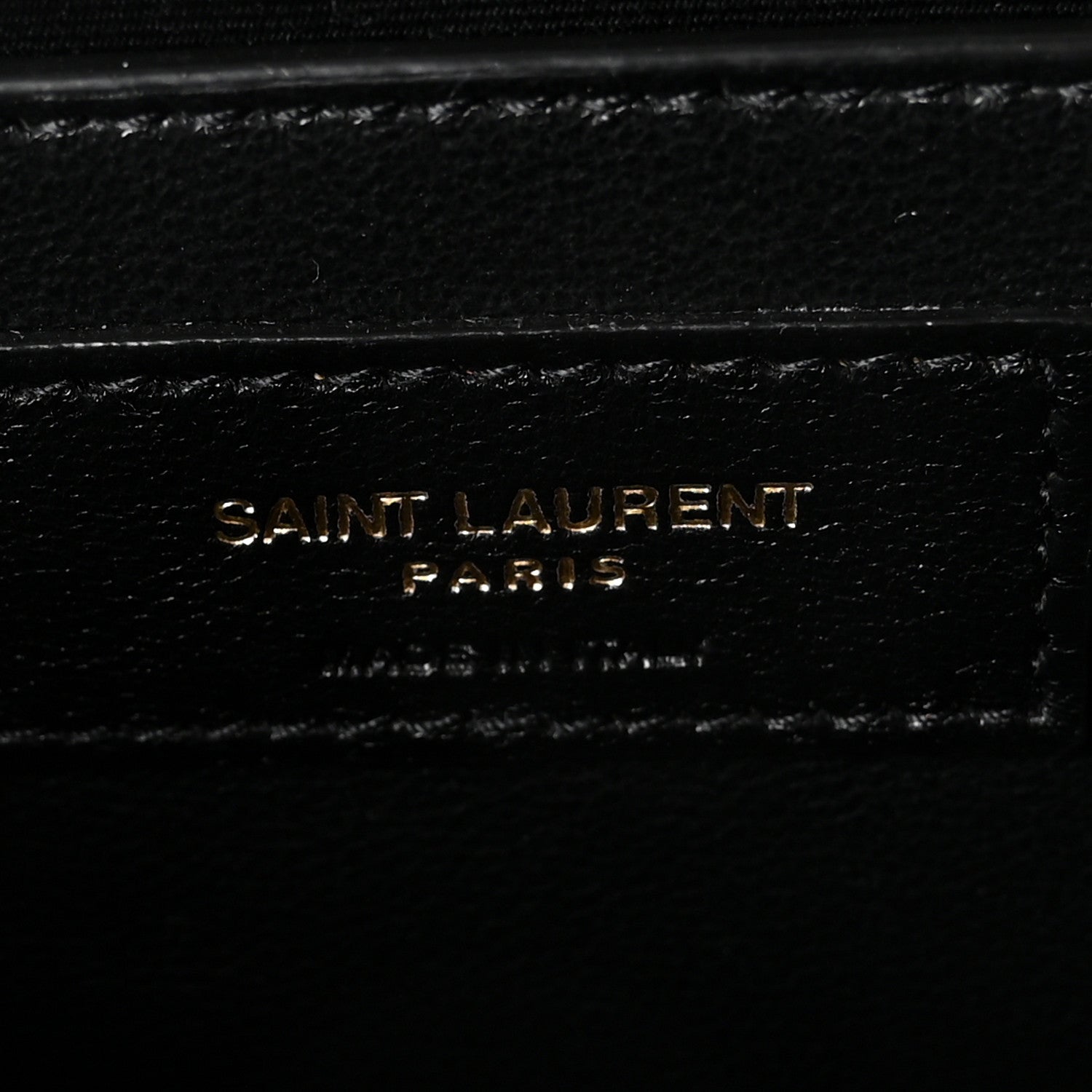 Saint Laurent Crinkled Calfskin Small Monogram Kate Satchel Black 6 of 9