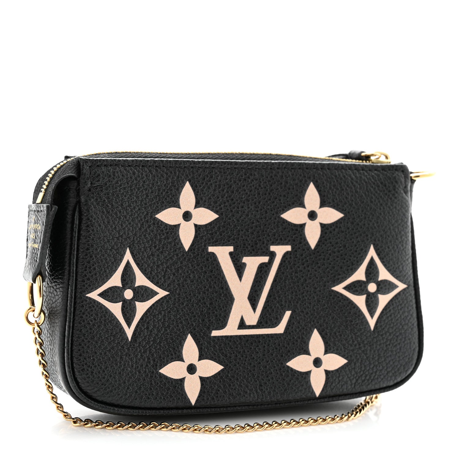 Louis Vuitton Empreinte Monogram Giant Mini Pochette Accessories Black 3 of 6