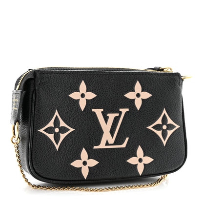 Louis Vuitton Empreinte Monogram Giant Mini Pochette Accessories Black 3 of 6