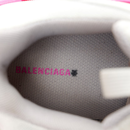 Balenciaga Fabric Mesh Womens Triple S Sneakers 38 Fluo Pink White 8 of 10