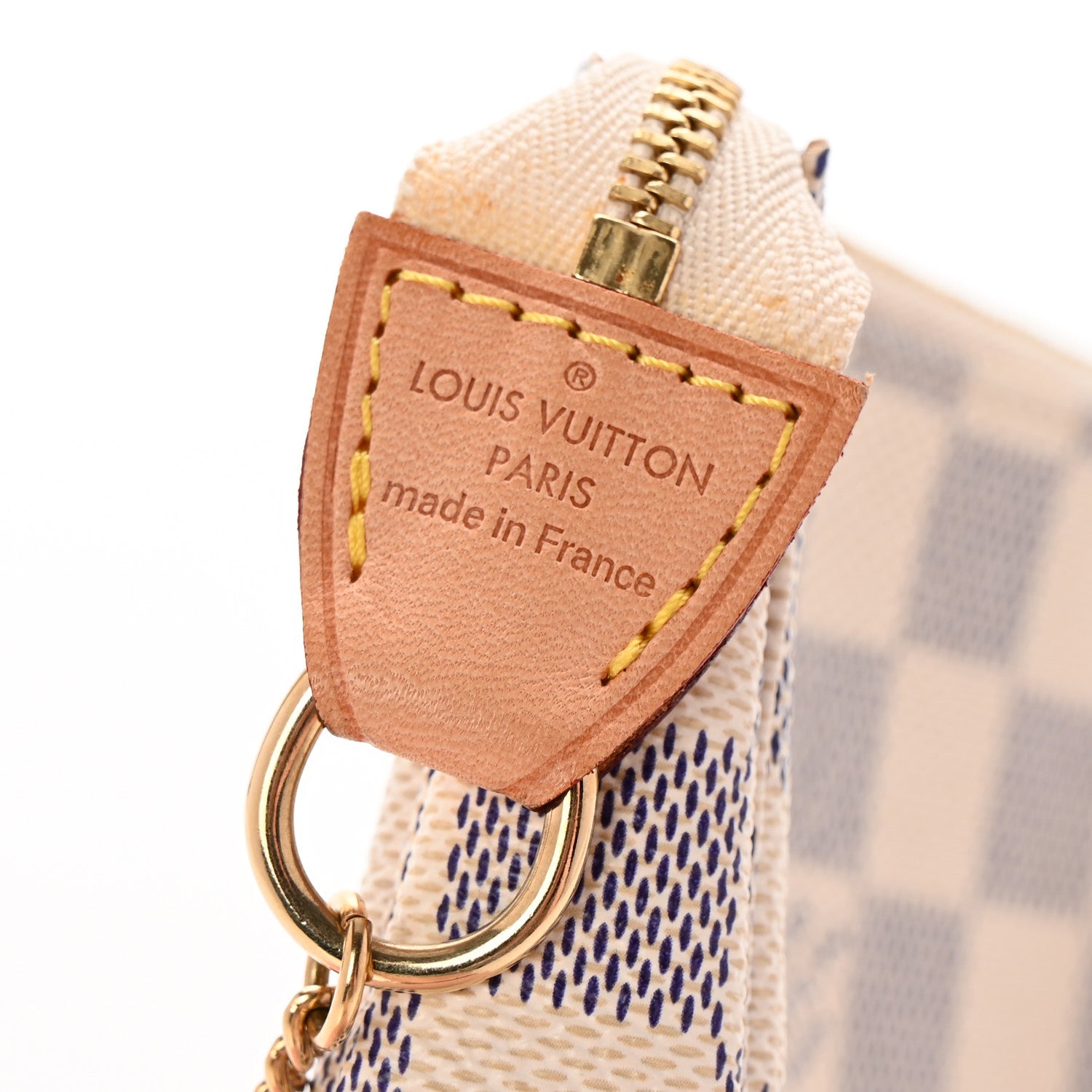 Louis Vuitton Damier Azur Mini Pochette Accessories 6 of 9