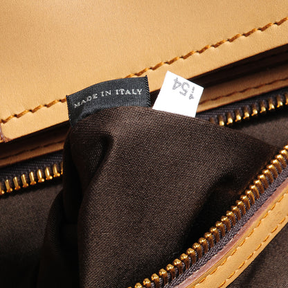 Miu Miu Vitello Satchel Sabbia 7 of 9