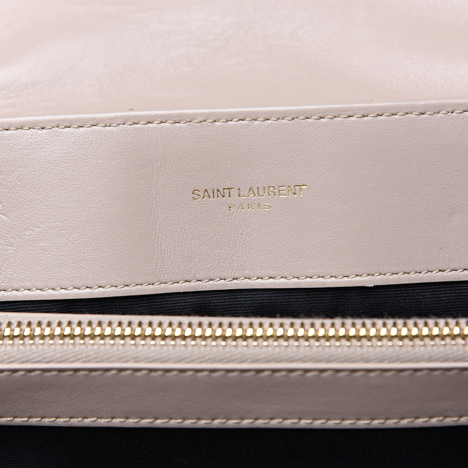 Saint Laurent Calfskin Y Quilted Monogram Medium Loulou Chain Satchel Light Natural 8 of 11