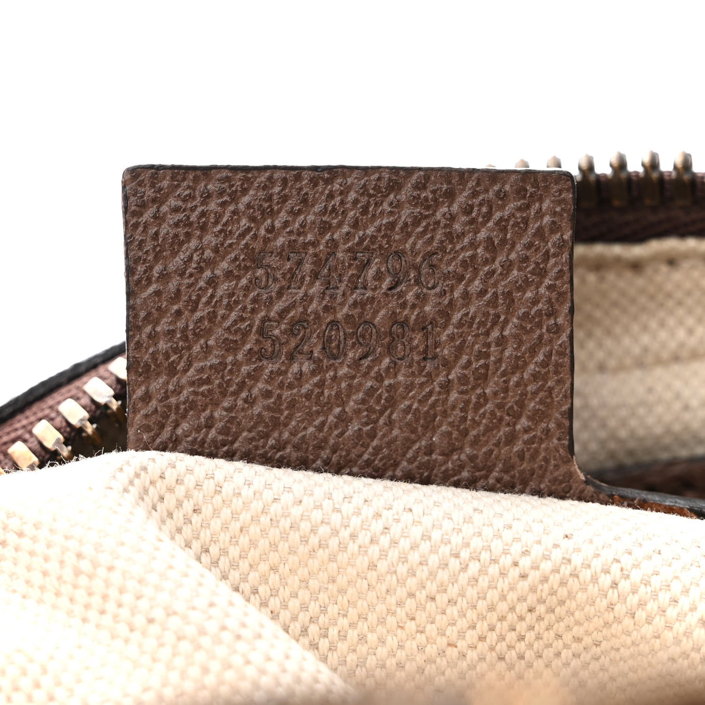 Soft GG Supreme Monogram Medium Ophidia Belt Bag Dark Brown
