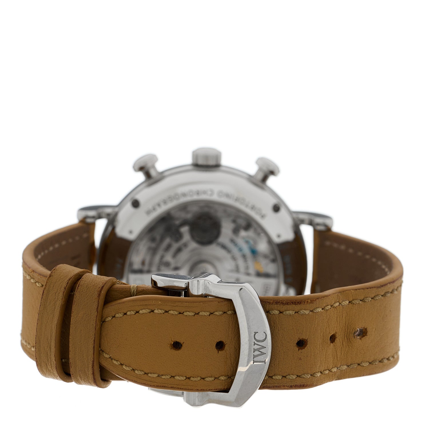 IWC Stainless Steel Calfskin 39mm Portofino Chronograph Automatic Watch IWC391502 3 of 5