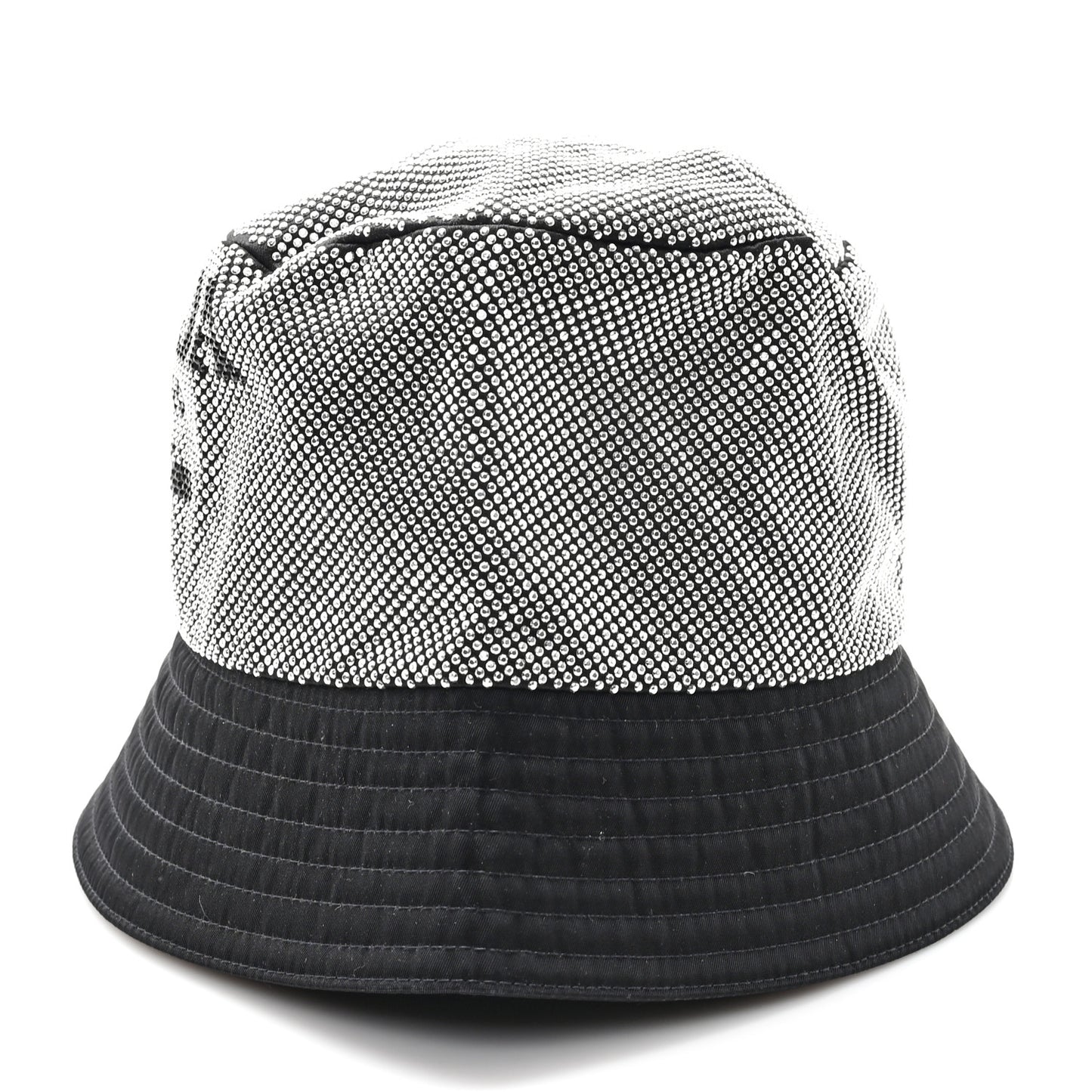 Crystal Tessuto Bucket Hat L Black Acciaio