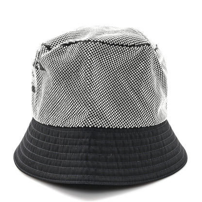 Prada Crystal Tessuto Bucket Hat L Black Acciaio 4 of 8