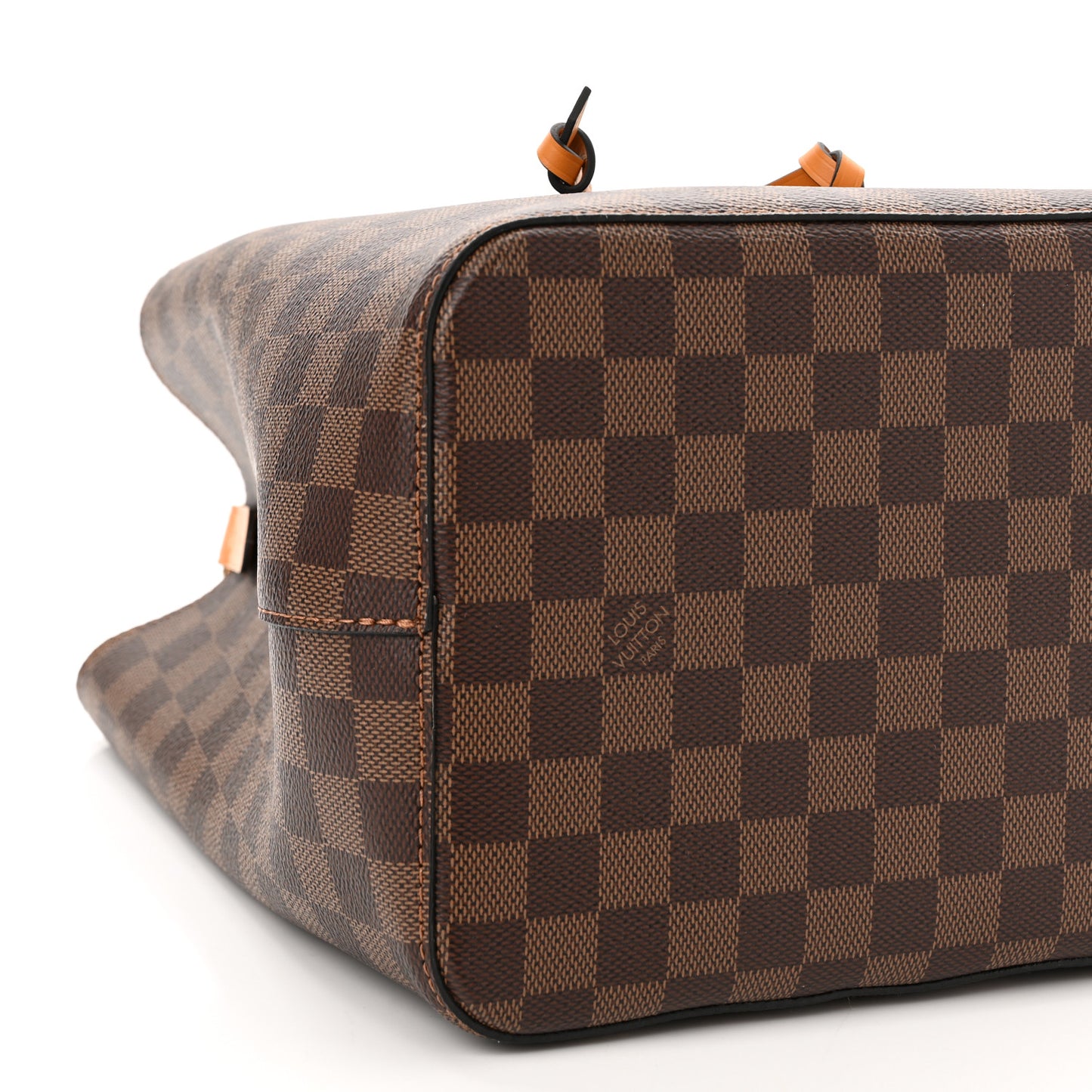 Damier Ebene Neonoe MM Safran