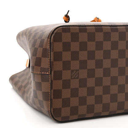 Louis Vuitton Damier Ebene Neonoe MM Safran 9 of 10