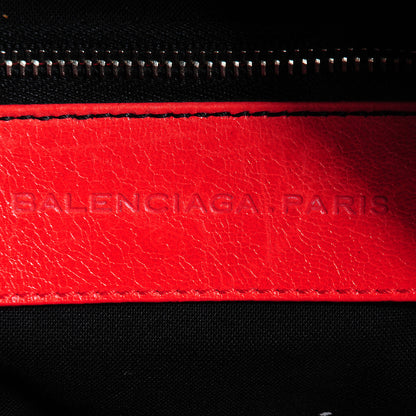 Balenciaga Agneau Giant 21 Silver Hardware City Vermillion 9 of 13