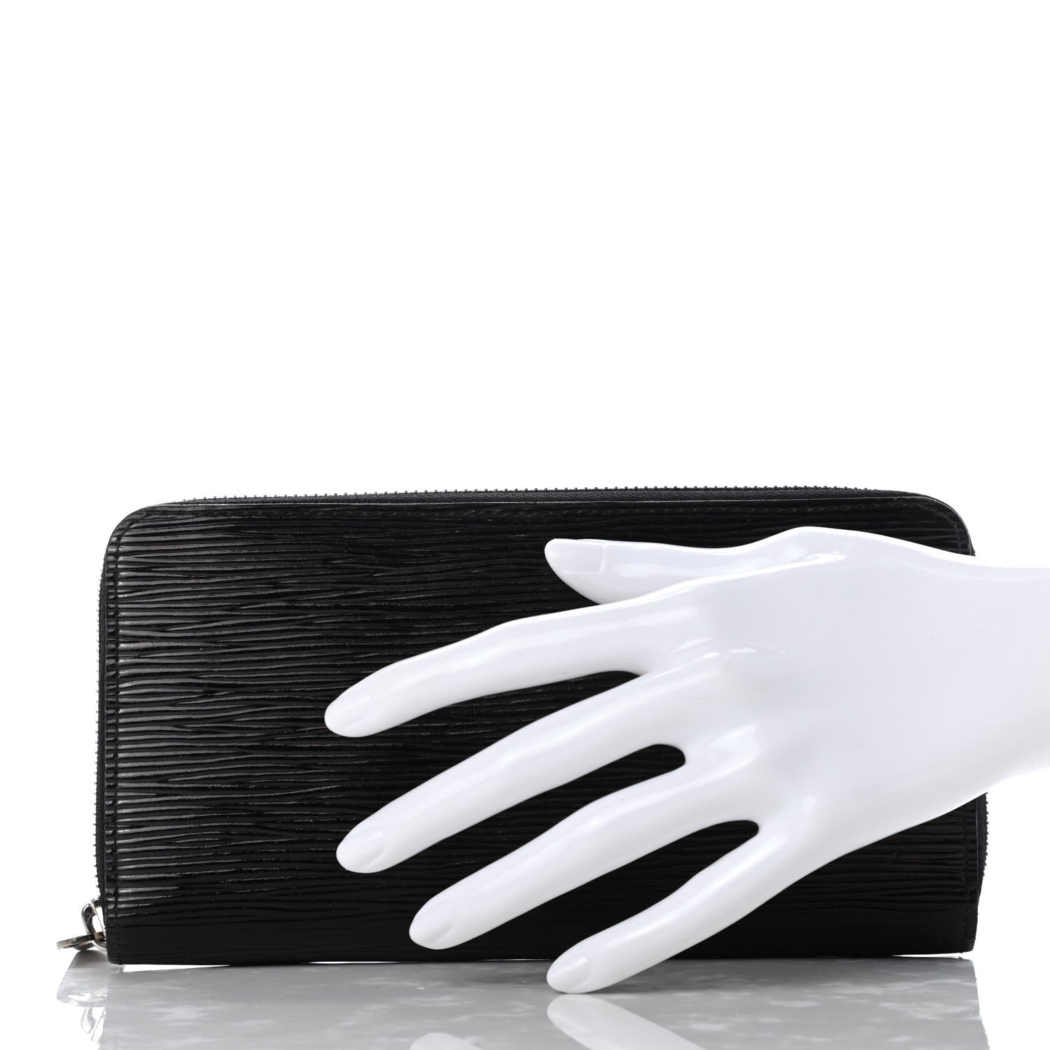 Louis Vuitton Epi Zippy Wallet Black 2 of 5