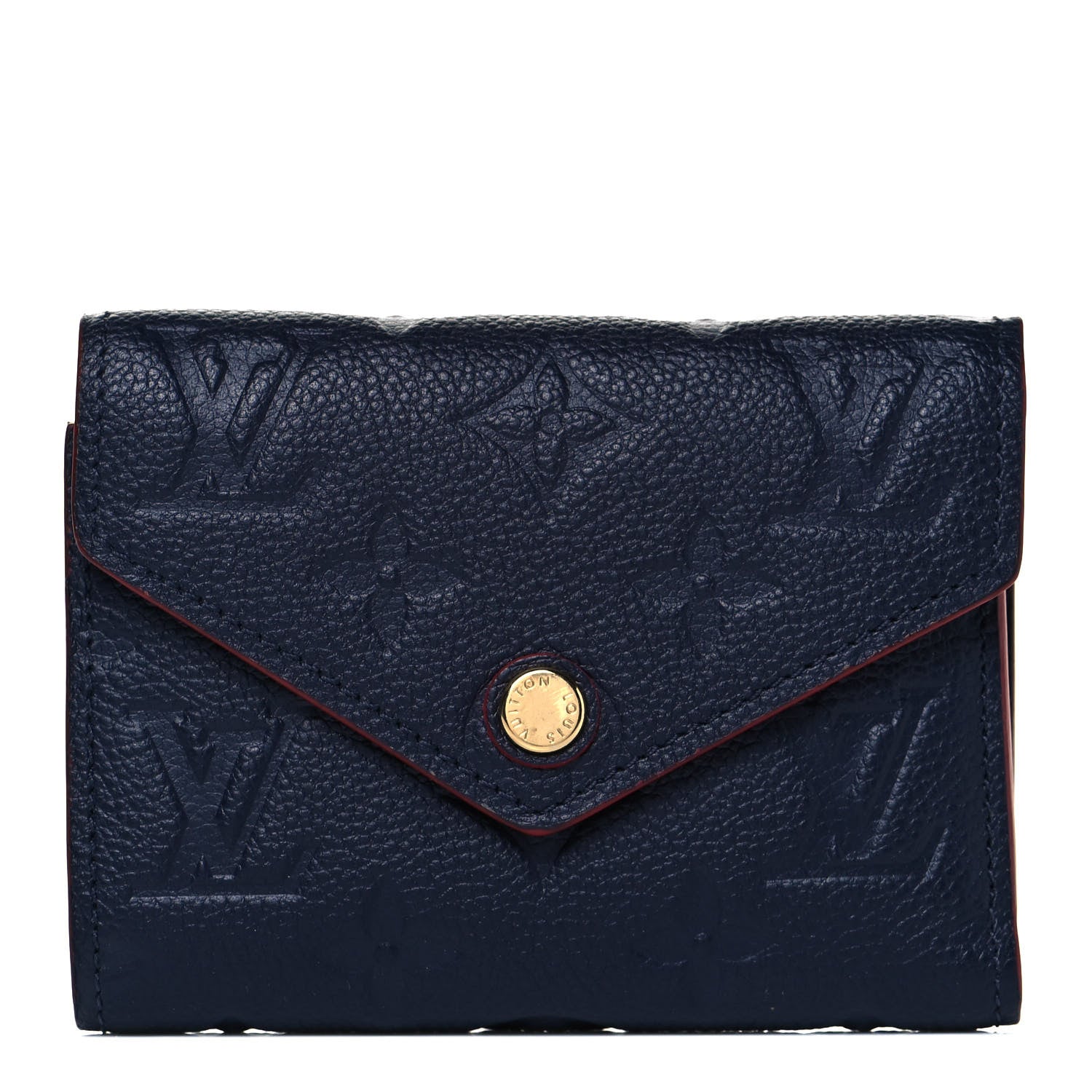 Louis Vuitton Empreinte Victorine Wallet Marine Rouge 1 of 7