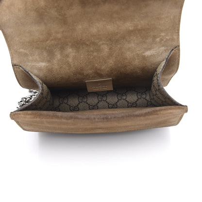 Gucci GG Supreme Monogram Mini Dionysus Shoulder Bag Taupe 5 of 13